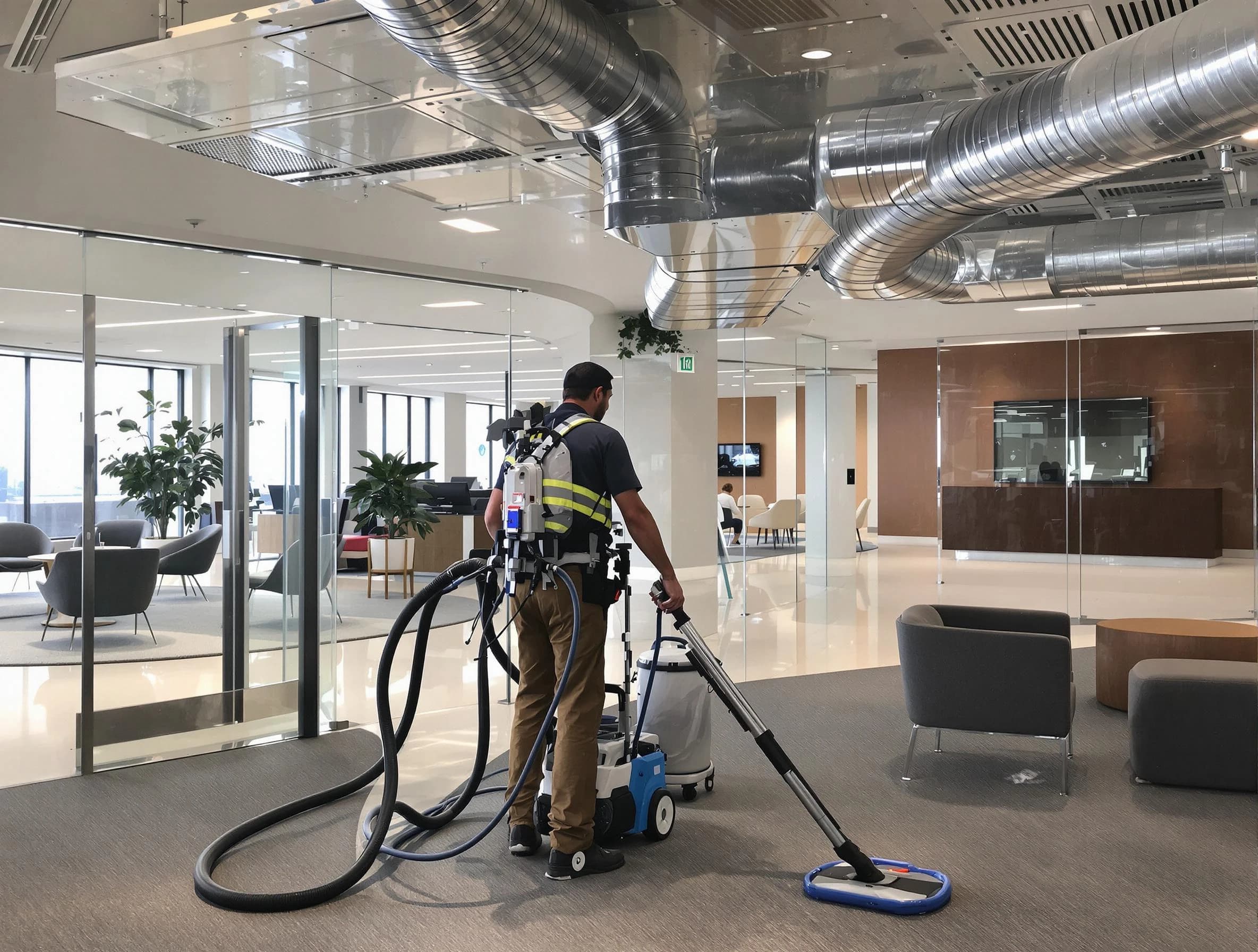 Commercial duct cleaning service by Cherry Hills Village Air Duct Cleaning in Cherry Hills Village