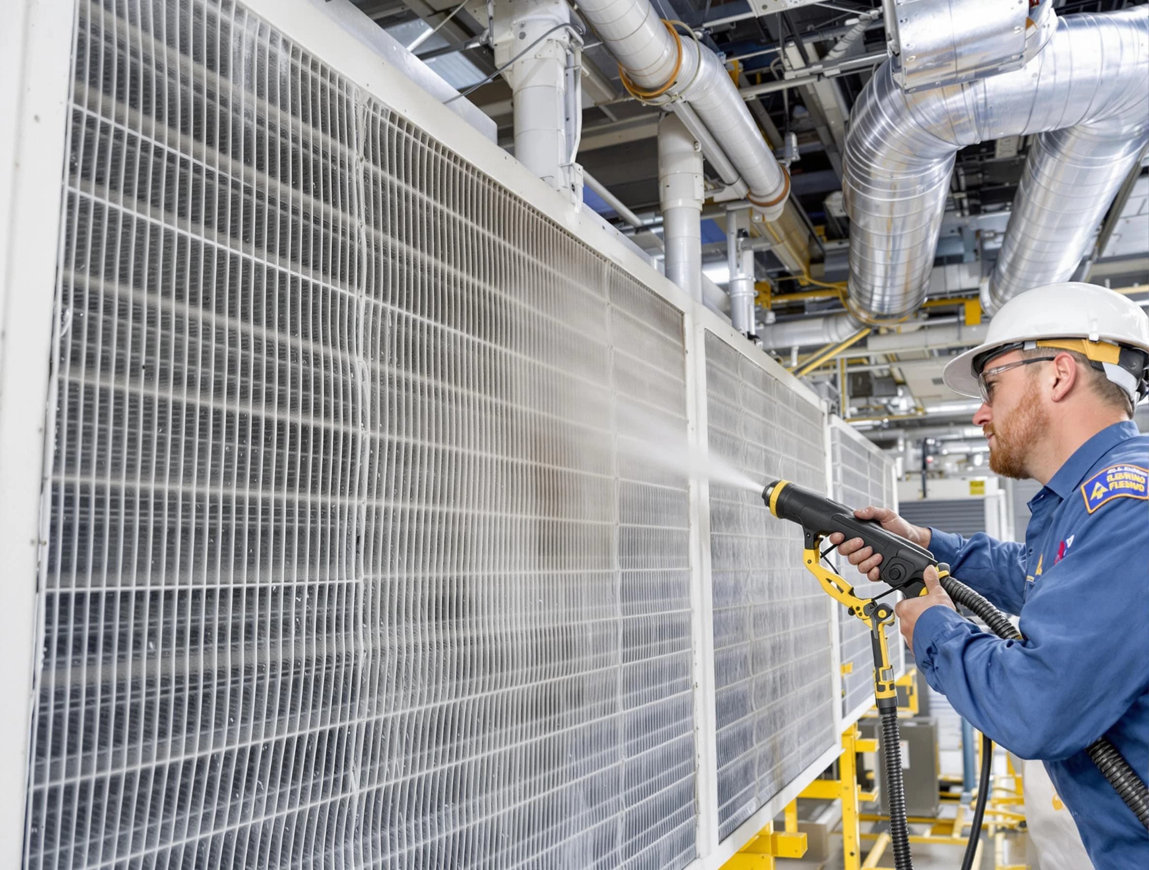 Professional commercial coil cleaning by Cherry Hills Village Air Duct Cleaning in Cherry Hills Village