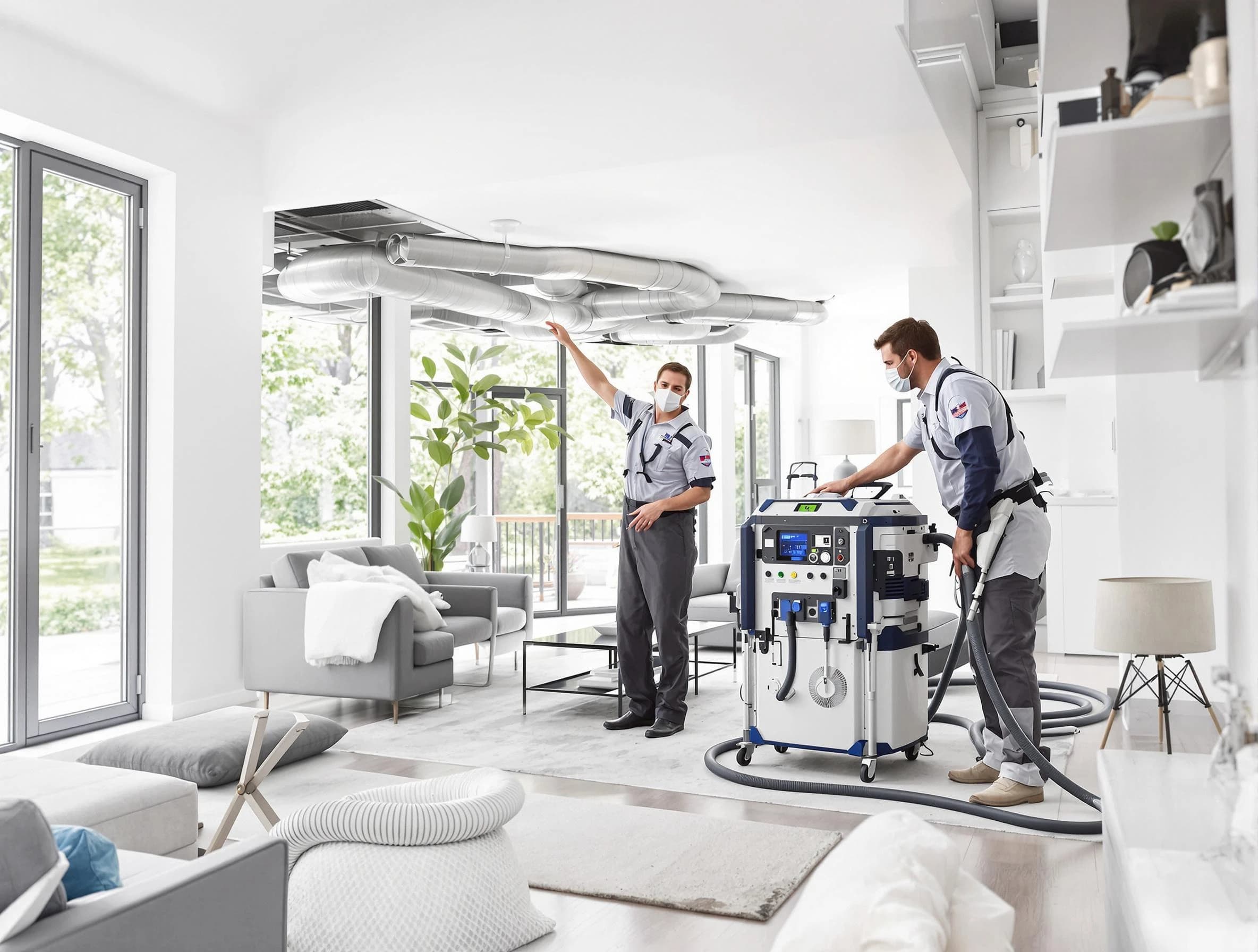 Cherry Hills Village Air Duct Cleaning professional conducting pure air duct cleaning with state-of-the-art equipment in Cherry Hills Village