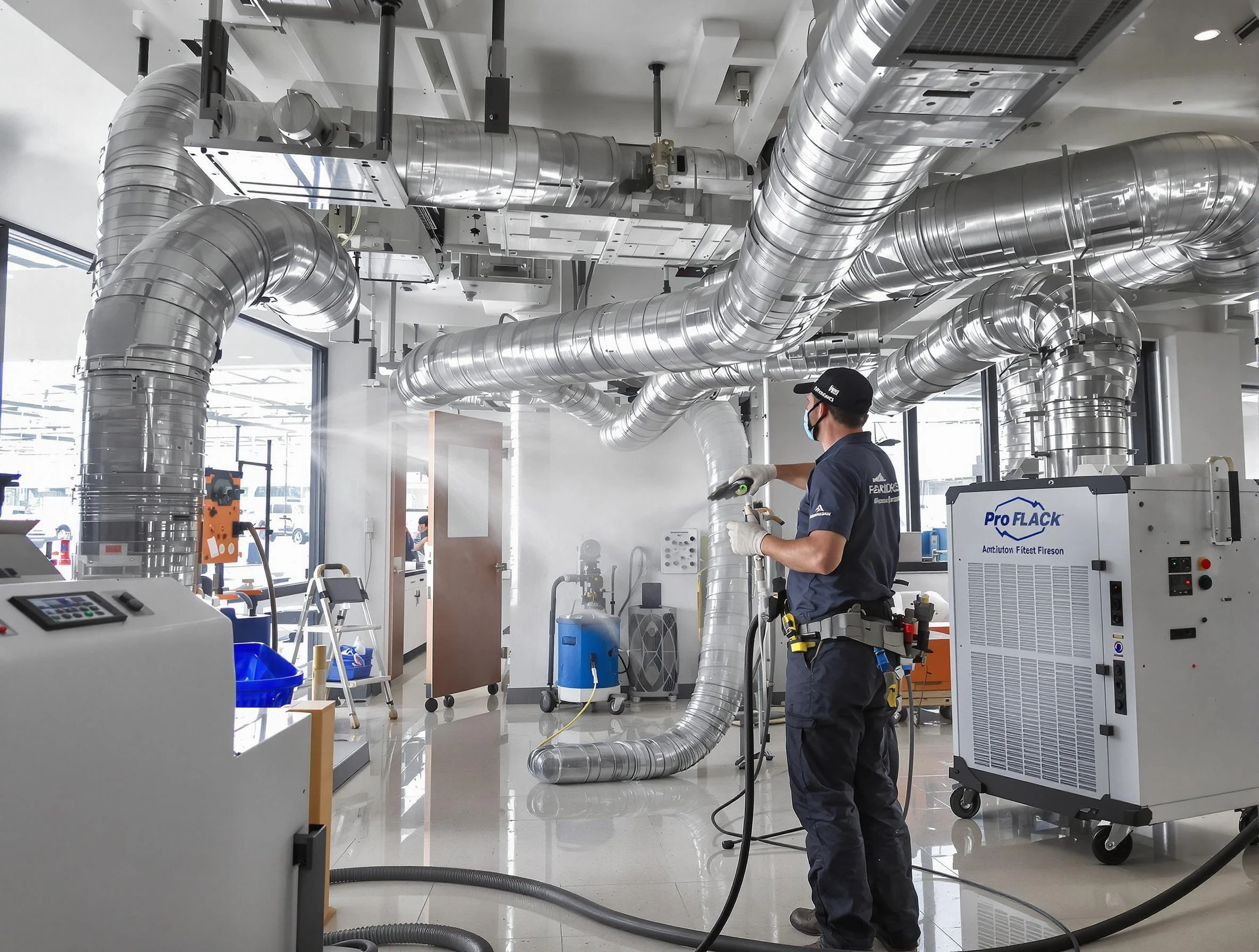 Negative Pressure Air Duct Cleaning in Cherry Hills Village